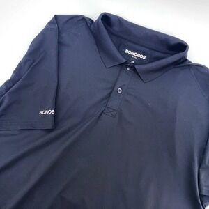Bonobos Golf Polo Shirt Mens XL Black  lightweight active casual golfing